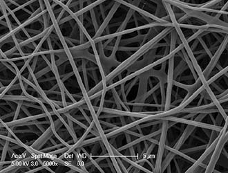 Figure3 Electrospun nanofiber SEM