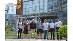 Professor leads a delegation to discuss cooperation on electrospinning projects
