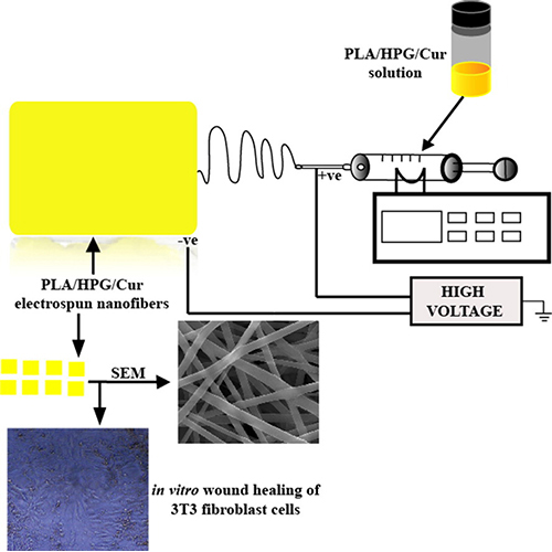 Electrospun PLA nanofiber wound dressing - Nanofiberlabs