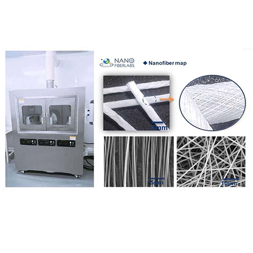 Production solution of large scale nanofiber equipment for biomedicine